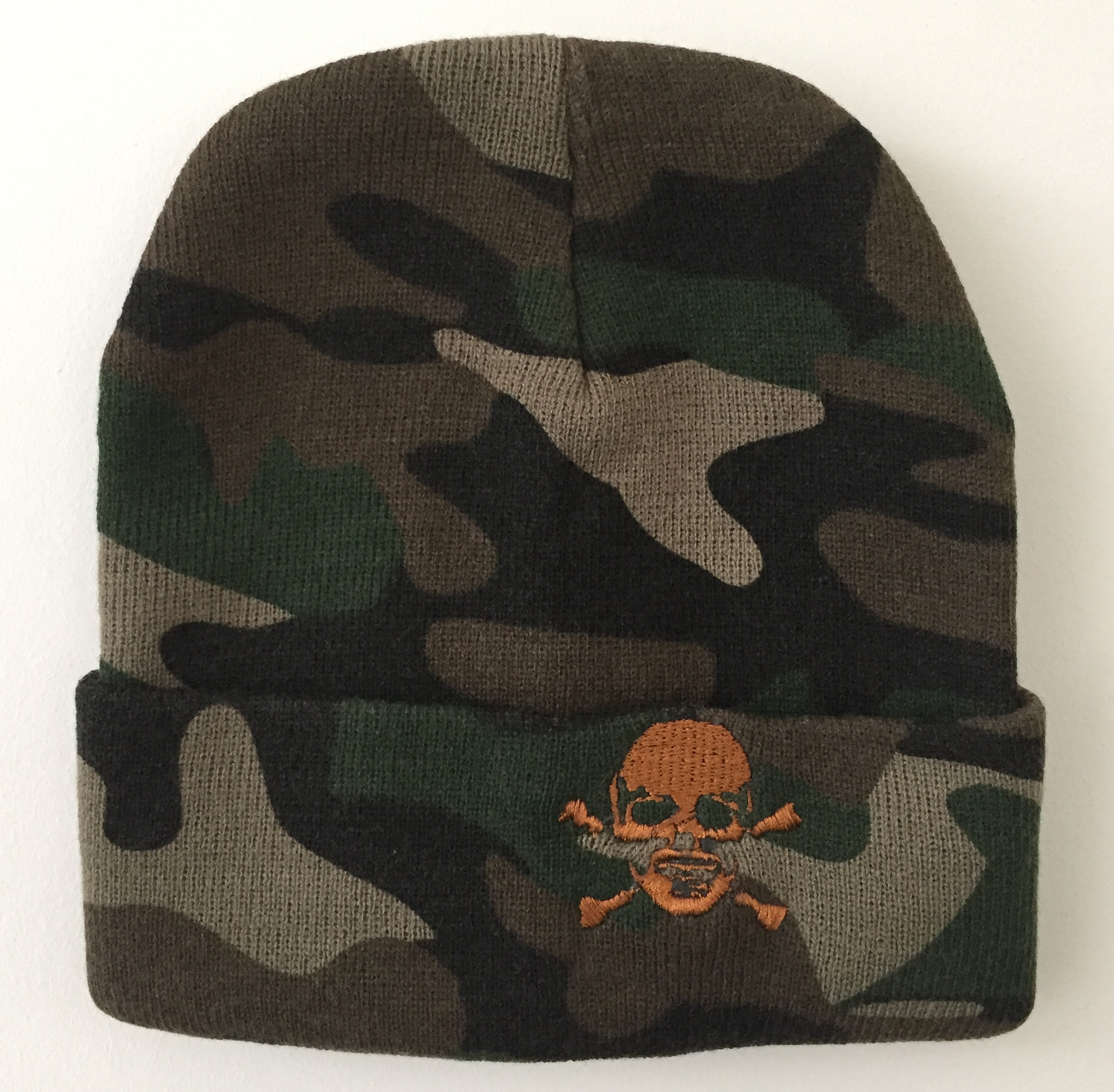 Beanie Camo Skull